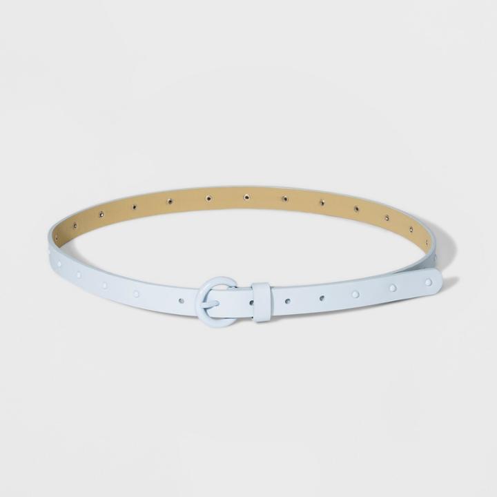 Women's Stud Ring Belt - A New Day Blue