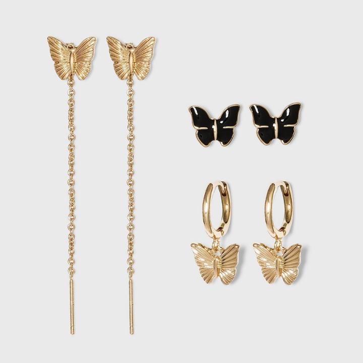 Sugarfix By Baublebar Butterfly Earring