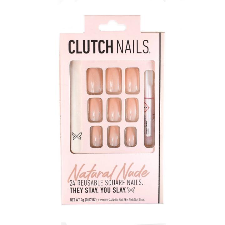 Clutch Nails - Press On Nails - Natural Nude