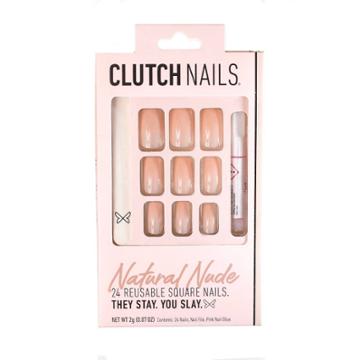Clutch Nails - Press On Nails - Natural Nude