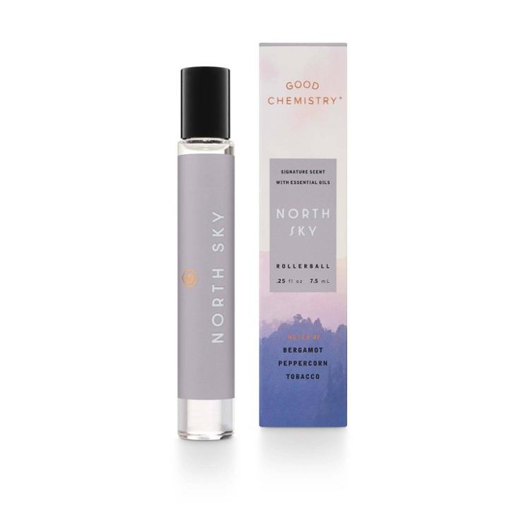 North Sky By Good Chemistry - Unisex Rollerball Perfume - 0.25 Fl Oz, Adult Unisex