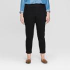 Women's Plus Size Pull On Jeggings - Ava & Viv Black