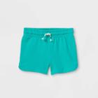 Girls' Knit Pull-on Shorts - Cat & Jack Green