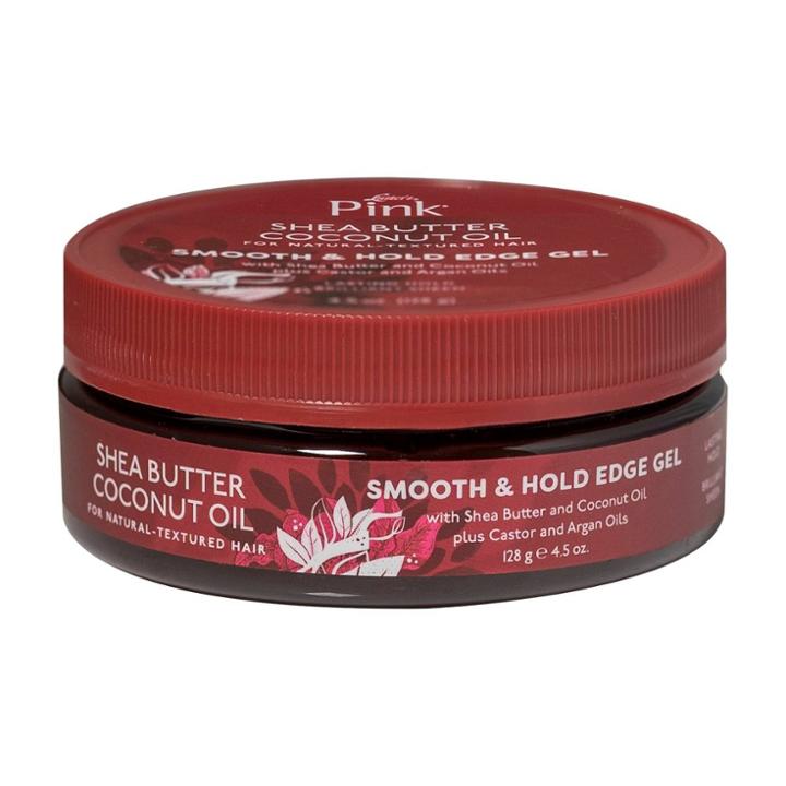 Luster's Pink Shea Butter Coconut Oil Smooth & Hold Edge Gel