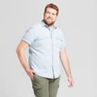 Men's Big & Tall Short Sleeve Denim Shirt - Goodfellow & Co