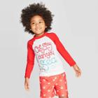 Toddler Boys' 'oh Say Can You Sea' Rash Guard - Cat & Jack Red