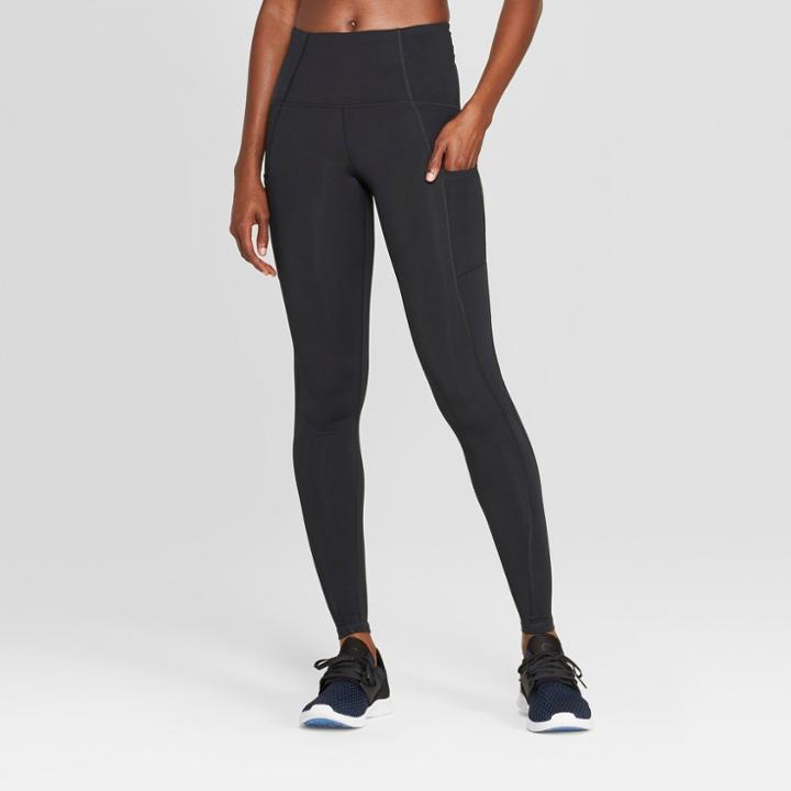 Women's Urban High-waisted Leggings 28.5 - C9 Champion Black