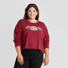 Women's Friends Central Perk Plus Size Graphic Sweatshirt - Red