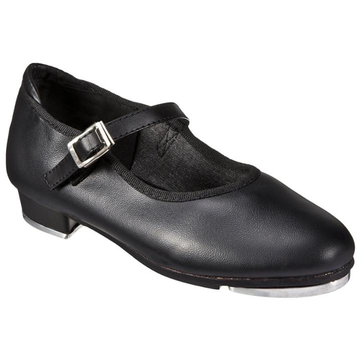 Danz N Motion By Danshuz Girls' Danshuz Strap Tap - Black