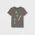 Boys' Short Sleeve Kayaking Graphic T-shirt - Cat & Jack Gray