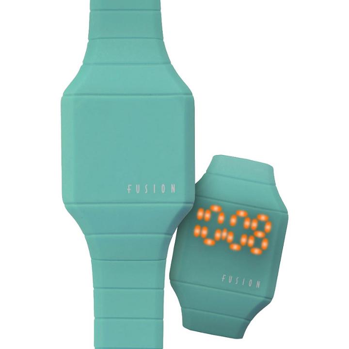 Target Girls' Fusion Hidden Led Digital Watch - Teal