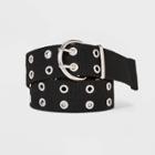 Girls' Grommet Belt - Art Class Black