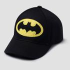 Toddler Boys' Dc Comics Batman Baseball Hat - Black