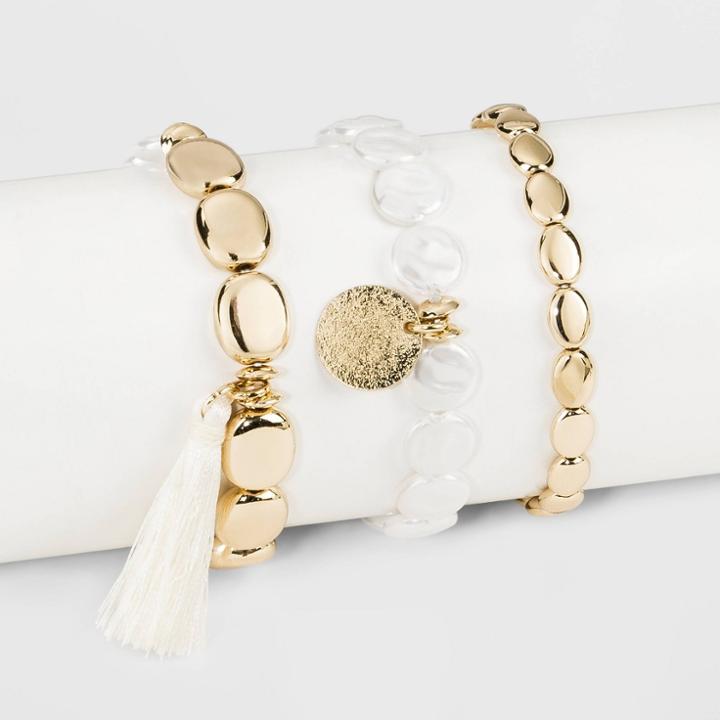 Bracelet Set - A New Day White/gold