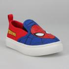 Toddler Boys' Marvel Spider-man Slip-on Twin Gore Sneakers - Red