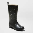 Girls' Lulani Rain Boots - Cat & Jack Black