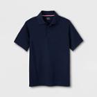 French Toast Boys' Sport Uniform Polo Shirt - Navy (blue)