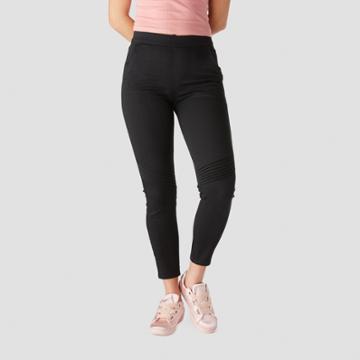 Denizen From Levi's High-rise Moto Jeggings - (juniors') Black Wash