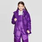 Girls' 3-in-1 System Jacket - C9 Champion Purple S, Girl's,