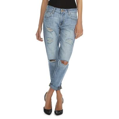 Mossimo Boyfriend Crop Jean (destroyed)