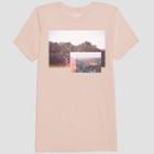 Men's Tall Desert Finds Standard Fit Crew Neck Graphic T-shirt - Goodfellow & Co Peach