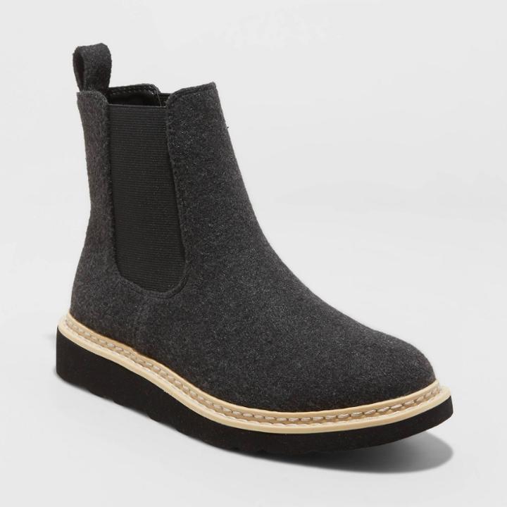 Women's Dawn Chelsea Boots - Universal Thread Charcoal Gray