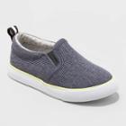 Toddler Boys' Taylor Slip-on Apparel Sneakers - Cat & Jack Navy