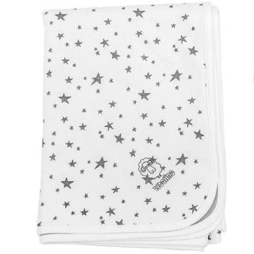 Woolino Organic Cotton Stroller Blanket -