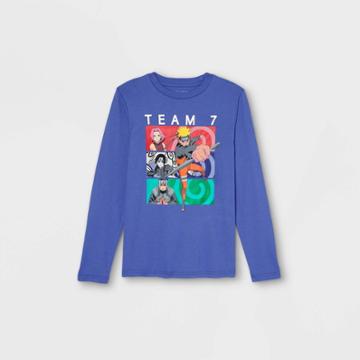 Boys' Naruto Long Sleeve Graphic T-shirt - Blue