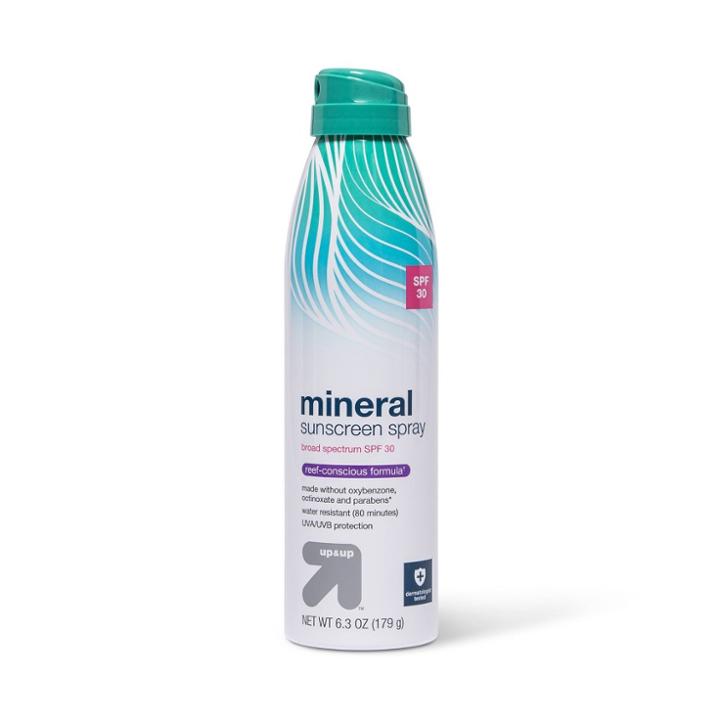 Mineral Sunscreen Spray - Spf 30 - 6.3oz - Up & Up