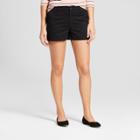 Women's 3 Chino Shorts - A New Day Black