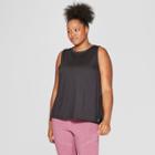 Target Women's Plus Size Muscle Tank Top - Joylab Black