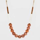 Beaded Necklace - A New Day Gold, Women's