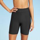 Women's Classic Bike Swim Shorts - Sea Angel Black