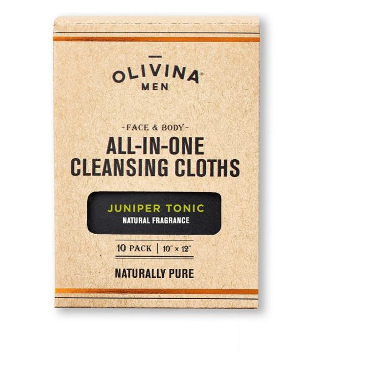 Olivina 10 Ct Facial Cleansers