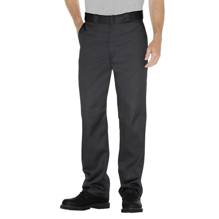 Dickies Men's Big & Tall 874 Flex Straight Fit Work Pants - Black