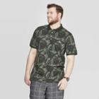 Men's Tall Retro Polo Shirt - Goodfellow & Co Olive
