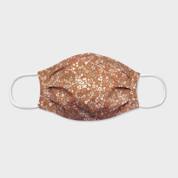 Women's 2pc Fabric Face Masks - Universal Thread Rose Solid/apricot Floral