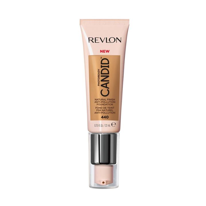 Revlon Photoready Candid Natural Finish, Anti-pollution Foundation - 440 Caramel