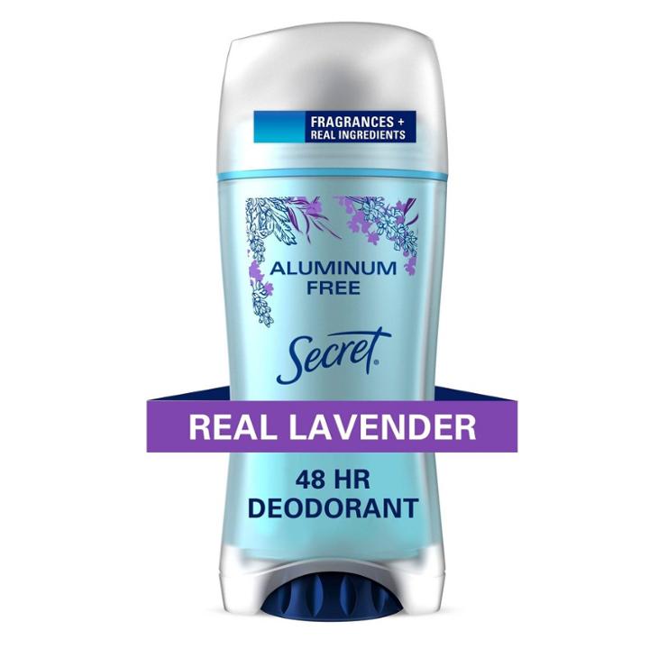 Secret Aluminum Free Deodorant For Women - Lavender