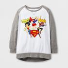 Dc Comics Girls' Wonder Woman Sweatshirt - White -