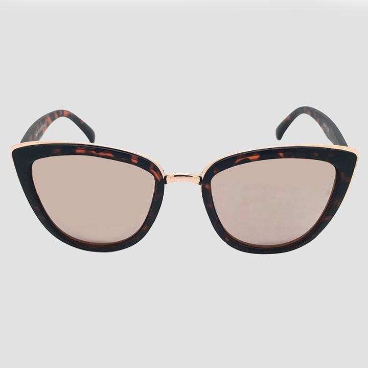 Target Women's Cateye Tort Sunglasses - Wild Fable Brown