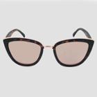 Target Women's Cateye Tort Sunglasses - Wild Fable Brown