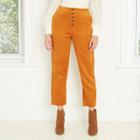Women's High-rise Corduroy Pants - Who What Wear Orange