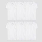 Fruit Of The Loom - Men's 6pk V-neck White