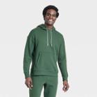 Men's Cotton Fleece Hooded Sweatshirt - All In Motion Green