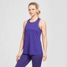 Women's Mesh Block Long Tank Top - C9 Champion Violet