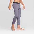 Boys' 3/4 Compression Tights - C9 Champion Gray M, Boy's,