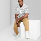 Men's Big & Tall Short Sleeve Button-down Shirt - Original Use White