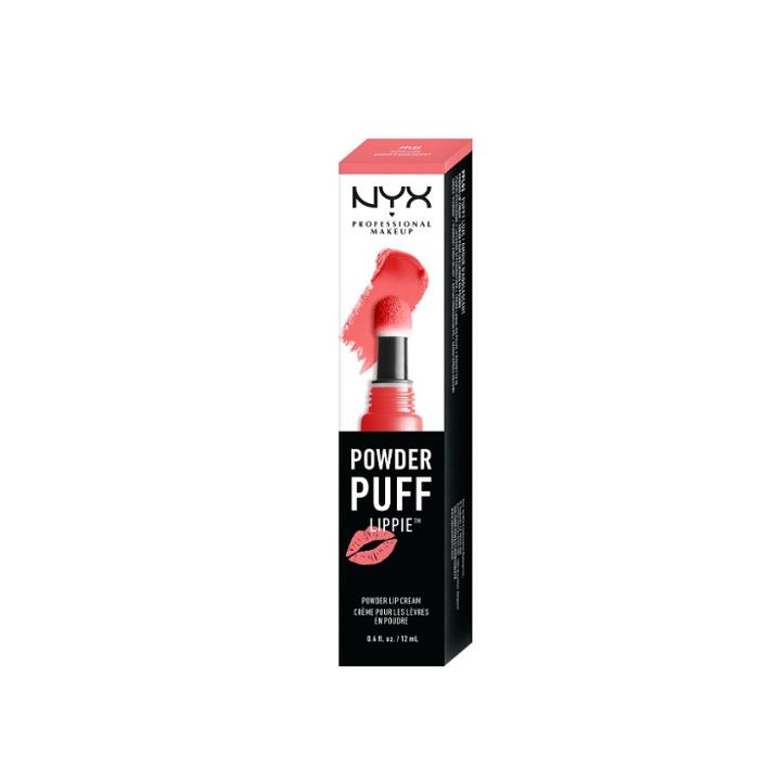 Nyx Professional Makeup Powder Puff Lippie Powder Lip Cream Puppy Love - 0.4 Fl Oz, Pupply